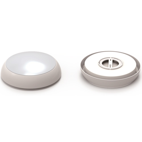 LED DIE-CAST & PC BULKHEAD LIGHT, ROUND